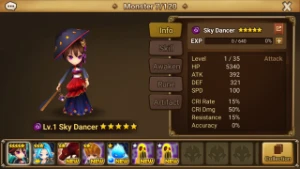 Contas Iniciantes com L&D Sky Dancer Dark - Summoners War