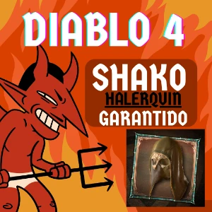 Diablo 4 - Garantido: Halerquin, Shako, Qualquer Uber Unique