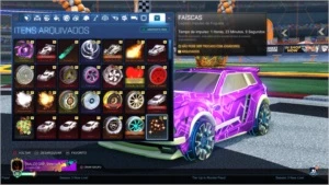 Conta TOP 2015 Rocket League, itens ultra raros