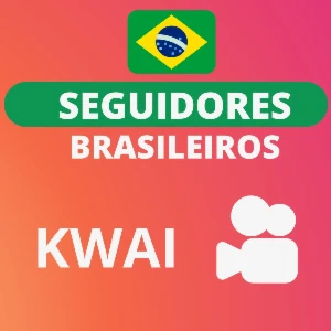10K Seguidores Brasileiros Kwai - Redes Sociais