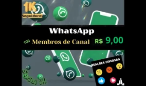 Zap Membros de Canal do Zap / Membros VIP - Redes Sociais