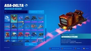 Conta Antiga (OG) com Cavaleiro Negro, Ceifador, Mako e mais - Fortnite