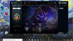 Conta prata 1 com 71 campeões e 48 skins - League of Legends LOL