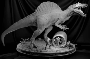 Spinosaurus Diorama STL - Outros