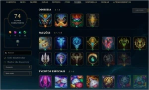 Conta league of legends LOL