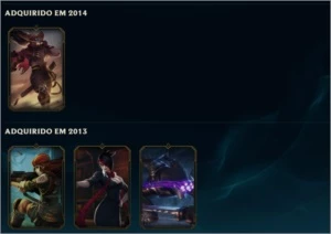 Conta de League of Legends LOL