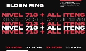 Elden Ring Pack; Nível Máximo "713" Mais Tudo Do Jogo!!