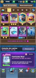 CONTA CLASH ROYALE EXP 13 - 31 CARTAS FULL