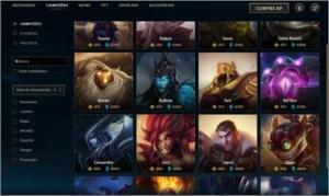 Conta Lol 134 campeões + 125 skin Gold 2 - League of Legends
