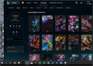 conta de lol foda - League of Legends