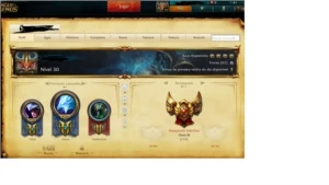 Vendo conta Gold III, 62 champions, 16 skins, 2 pag de runas - League of Legends LOL