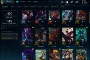 Conta League of legends Recente LOL