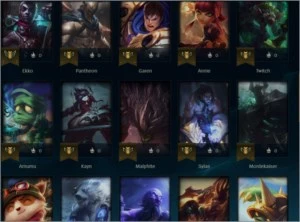 Conta League of legends Recente LOL