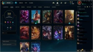 Conta League of legends Recente LOL