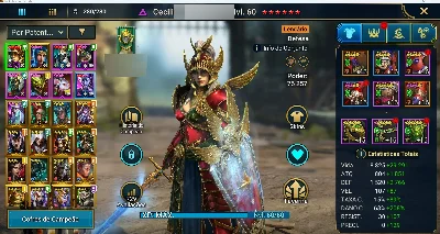 Raid Shadow Legends Cecília 6 estrelas