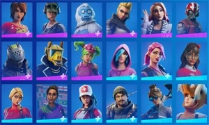 Conta Fortnite 1700 VBucks com 126 Skins + Conta Epic Games