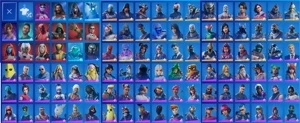 Conta Fortnite 1700 VBucks com 126 Skins + Conta Epic Games