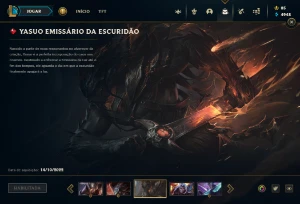 Conta lv110, sem elo, pronta pra ranked + skins hypadas. - League of Legends LOL