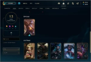 DUAS CONTAS DO LOL POR 100$ - UMA COM 3K DE RP - - League of Legends