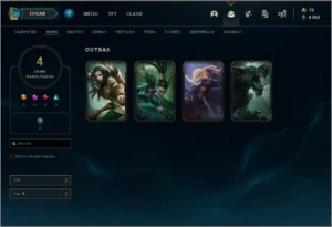 DUAS CONTAS DO LOL POR 100$ - UMA COM 3K DE RP - - League of Legends
