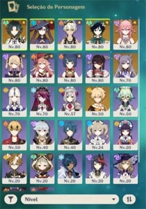 Xiao - Venti - Yaemiko - 114 dias de benção - Genshin Impact