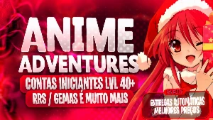 Contas Anime Adventure Lvl 40+ Iniciantes - Promoção - Roblox