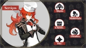 SERVIÇO DE FARM - Genshin Impact