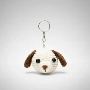 Chaveiro Cãozinho Amigurumi - Artesanato e Personalizados