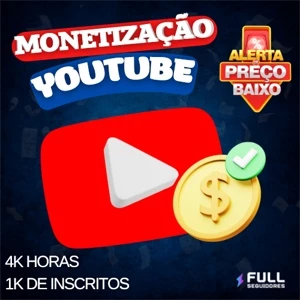 Monetização Youtube - Redes Sociais