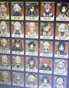 Conta De Genshin Ar 59 +30 Cinco Estrelas - Genshin Impact