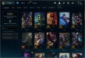CONTA LEAGUE OF LEGENDS DIAMANTE 3 LOL