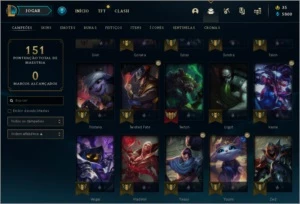 CONTA LEAGUE OF LEGENDS DIAMANTE 3 LOL