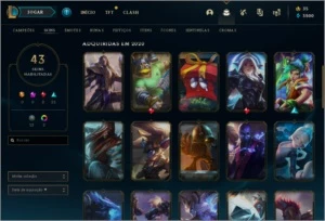 CONTA LEAGUE OF LEGENDS DIAMANTE 3 LOL