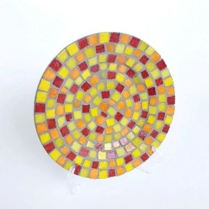 Prato Sobremesa Mosaico Gaudí - Artesanato e Personalizados