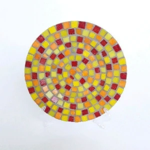 Prato Sobremesa Mosaico Gaudí - Artesanato e Personalizados