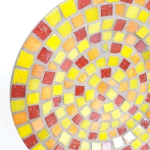 Prato Sobremesa Mosaico Gaudí - Artesanato e Personalizados