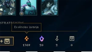 Conta platina 3 13 skins 11 no espolio - League of Legends LOL