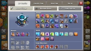 Conta CV 13 bem avançado - Clash of Clans