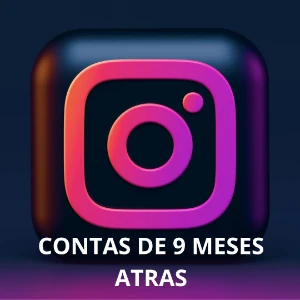 Contas antigas do instagram e Vazia ( 9 Meses atras ) - Redes Sociais