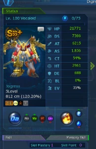 Nadmo 4 SSS+ // + Set Miracle e Seletor SSS - Digimon Masters Online