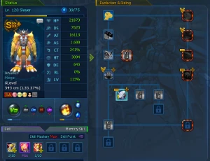 Nadmo 4 SSS+ // + Set Miracle e Seletor SSS - Digimon Masters Online