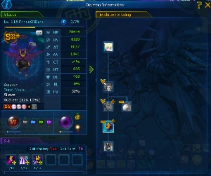 DMO LuceShin/Zeed Beta/Seletor SSS+/ Set Miracle AuraJogPerm - Digimon Masters Online