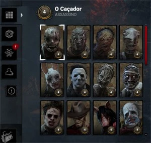 Conta Dead by Daylight para PC/Steam. Desde 2018, bem upada