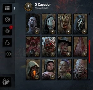 Conta Dead by Daylight para PC/Steam. Desde 2018, bem upada