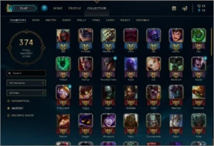 CONTA GOLD 4 ( 93 CHAMPS ) + Lucian Velho Oeste+LuxElemental - League of Legends LOL