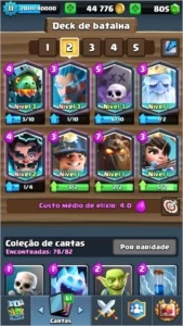 Conta Clash Royale Nível 11