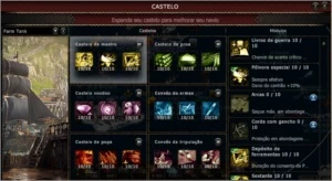 Conta Seafight Top full canhão/receitas - AG3