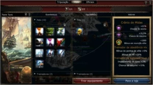 Conta Seafight Top full canhão/receitas - AG3