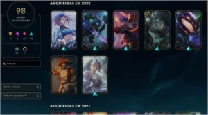 Conta valorant e lol