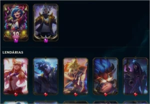 Conta valorant e lol